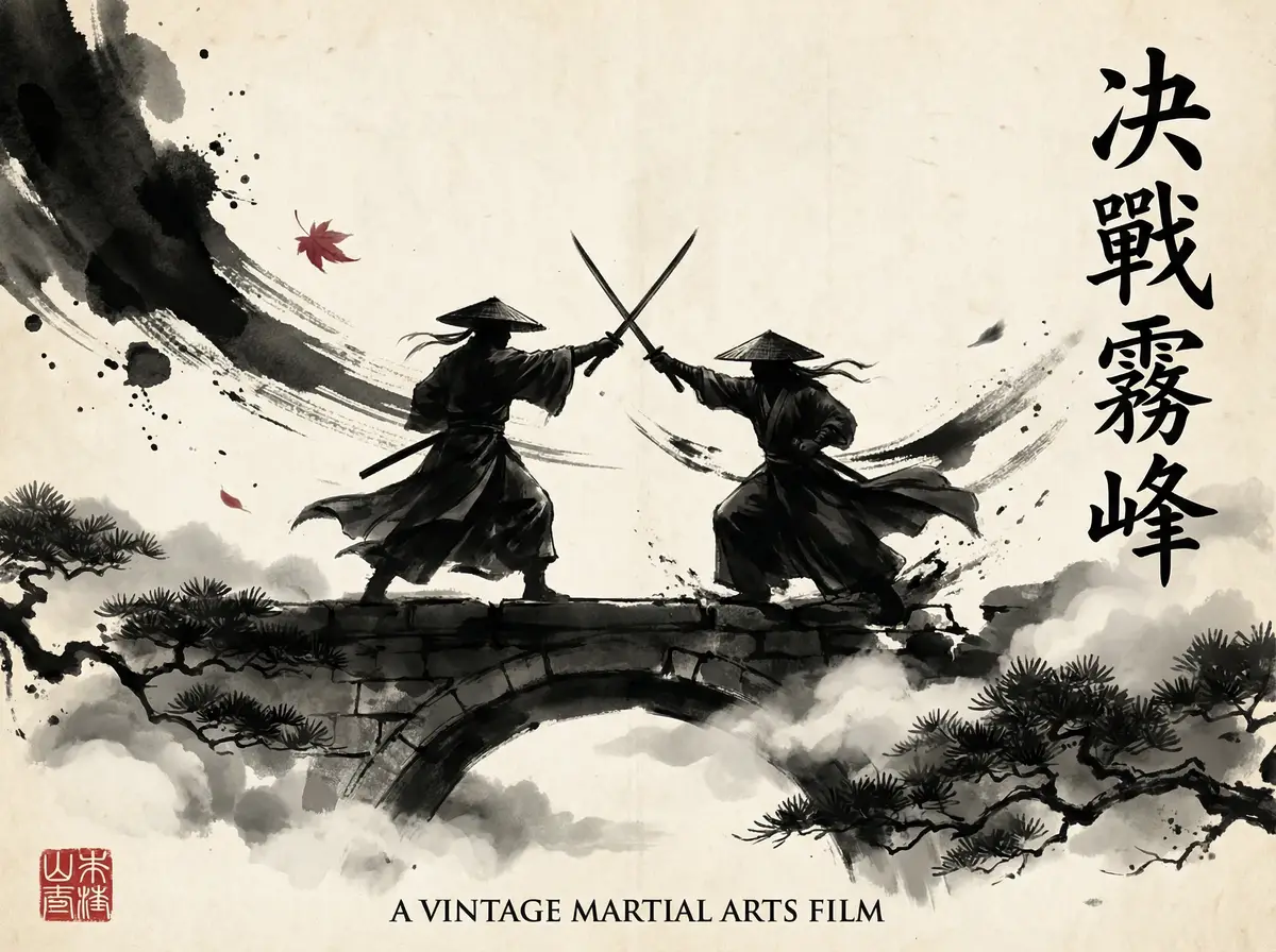 功夫电影海报：决战雾峰 - 四虎视频