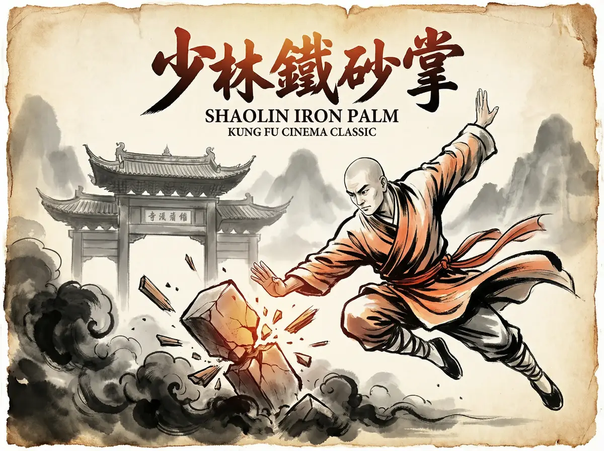 功夫电影海报：少林铁砂掌 - 四虎视频